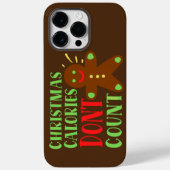 CHRISTMAS CALORIES KRIJGEN NIET AAN Case-Mate iPhone CASE (Achterkant)