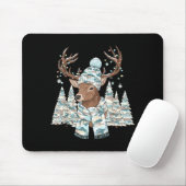 Christmas Camo Hunting Reindeer Pajamas With Deer  Muismat (Met muis)