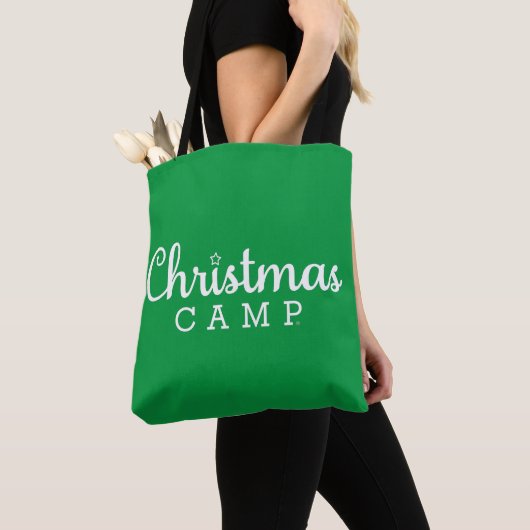 Christmas Camp Canvas tas | Kersttassen (Dichtbij)