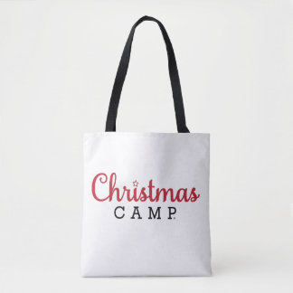 Christmas Camp Canvas tas | Kersttassen