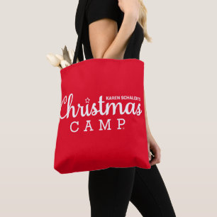 Christmas Camp Canvas tas   Kersttassen