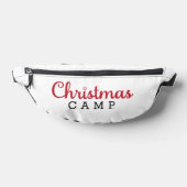 Christmas Camp Fanny Pack | kersttas Heuptasje (Liggend)