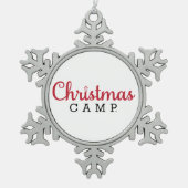 Christmas Camp Ornament (Voorkant)