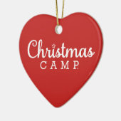 Christmas Camp Ornaments | Christmas Ornaments Keramisch Ornament (Links)