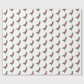 Christmas Canadian Geese Wrapping Paper Cadeaupapier (Vlak)