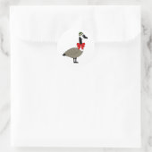 Christmas Canadian Goose Stickers (Tas)