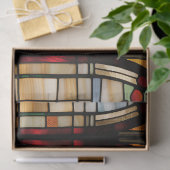 Christmas Candle Faux Glas in lood voor Decoupage Tissuepapier (Geschenk)