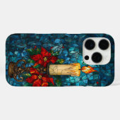 Christmas Candle Glas in lood Design Case-Mate iPhone Case (Achterkant (horizontaal))