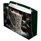 Christmas Candle Groot Cadeauzakje (Achterkant Gekanteld)