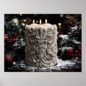 Christmas Candle Poster (Voorkant)