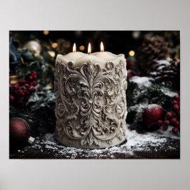 Christmas Candle Poster
