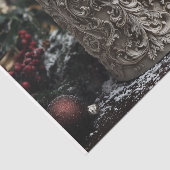 Christmas Candle Tissuepapier (Detail)