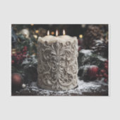 Christmas Candle Tissuepapier (Voorkant)