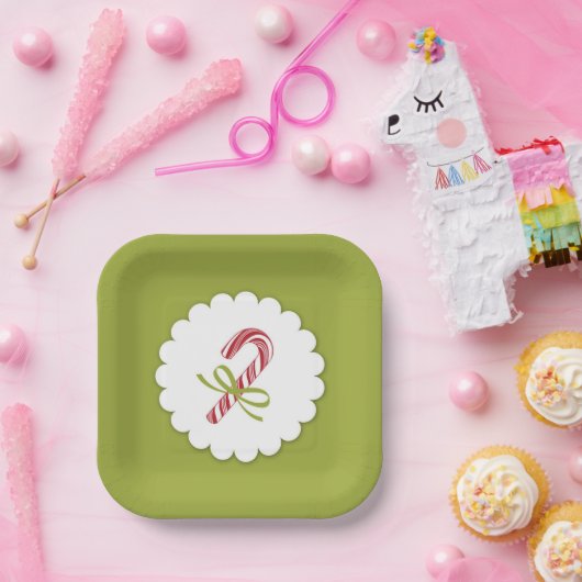 Christmas Candy Cane Bord (Feest)