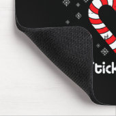 Christmas Candy Cane Crew Stick Together Xmas Wome Muismat (Hoek)