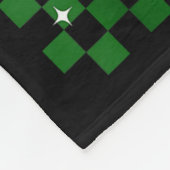 Christmas Candy Cane Goose Matching Couple Xmas Bo Fleece Deken (Hoek)