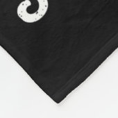 Christmas Candy Cane Heart Holiday Family Matching Fleece Deken (Hoek)