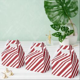 Christmas Candy Cane Stripes Bedankdoosjes
