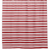 Christmas Candy Cane Stripes Douchegordijn (Voorkant)