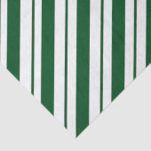 Christmas Candy Cane Stripes in Green and White  Tissuepapier (Detail)