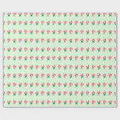 Christmas Candy Cane Swirls Pattern Cadeaupapier (Vlak)