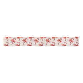 Christmas Candy Canes Grosgrain Lint