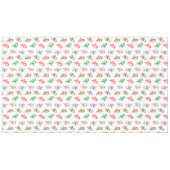 Christmas Candy Canes with Bows - Green & White Tafelkleed (Voorkant (Horizontaal))