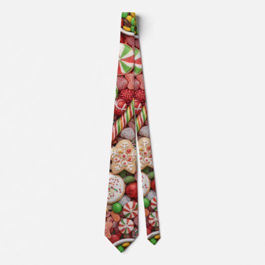 Christmas Candy Neck Tie Stropdas (Voorkant)