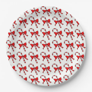 CHRISTMAS CANDYCANE PAPIEREN BORDJE