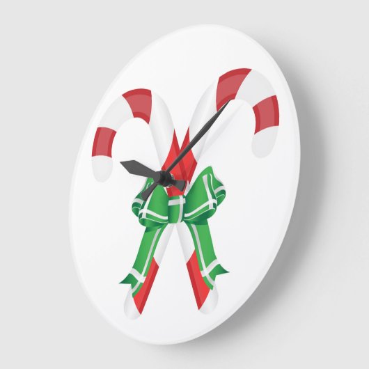 CHRISTMAS CANDYCANES GROTE KLOK (Hoek)