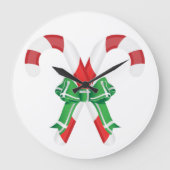 CHRISTMAS CANDYCANES GROTE KLOK (Voorkant)