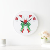 CHRISTMAS CANDYCANES GROTE KLOK (Huis)