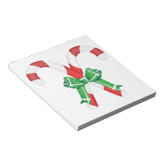CHRISTMAS CANDYCANES NOTITIEBLOK (Schuin)