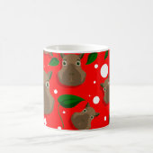 christmas capybara koffiemok (Center)