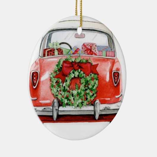 CHRISTMAS CAR TREE ORNAMENT (Rechts)