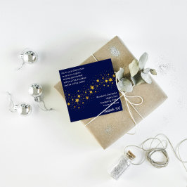 Christmas Card: a Son is given to us Feestdagenkaart