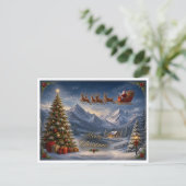 christmas card briefkaart (Staand voorkant)