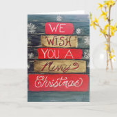 Christmas Card by DaraLyn J McColl Kaart (Gele Bloem)