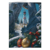 Christmas Card - Crisp Point Lighthouse (Voorkant)