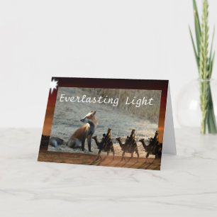 Christmas Card, Everlasting Light Feestdagen Kaart