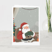 Christmas card feestdagen kaart (Achterkant)