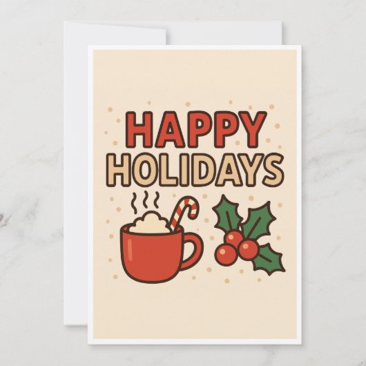 Christmas card feestdagenkaart (Voorkant)