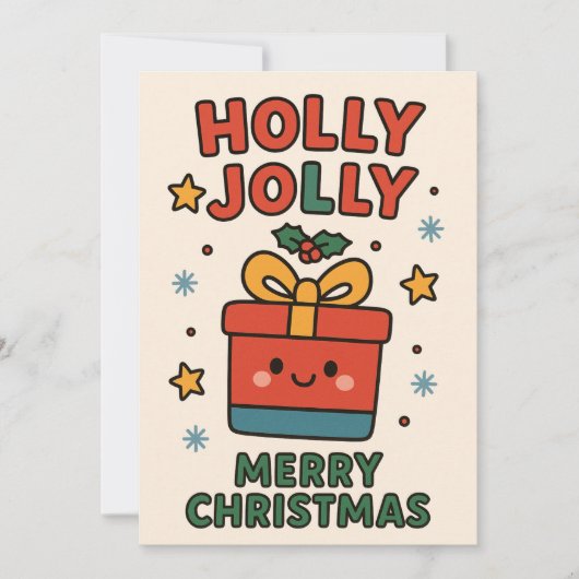 Christmas card feestdagenkaart (Voorkant)