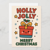 Christmas card feestdagenkaart (Voorkant / Achterkant)