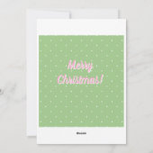 Christmas Card Feestdagenkaart (Achterkant)