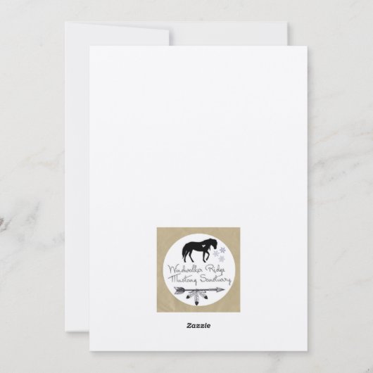 Christmas Card Feestdagenkaart (Achterkant)