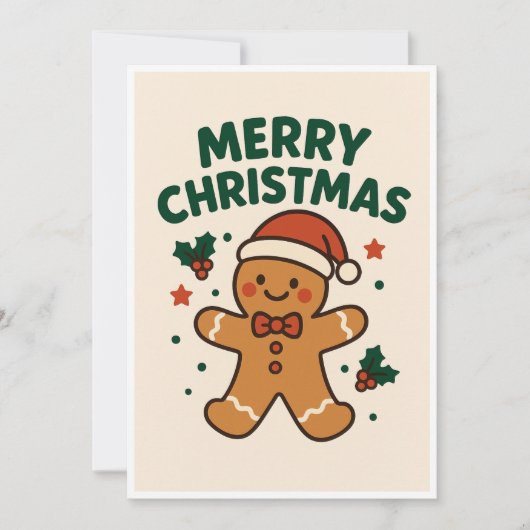 Christmas card feestdagenkaart (Voorkant)