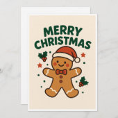 Christmas card feestdagenkaart (Voorkant / Achterkant)