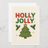 Christmas card feestdagenkaart (Voorkant / Achterkant)