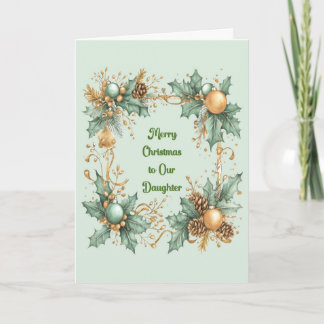 Christmas Card for Adult Daughter Kaart